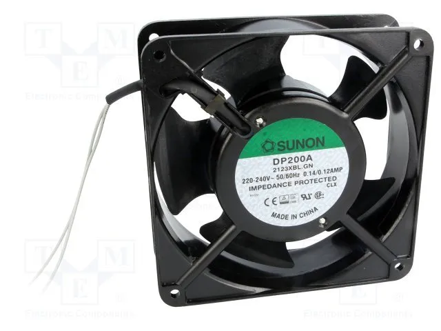 [105063] Fan 230V 120x38 B L 165m³/h 45dBA 22W
