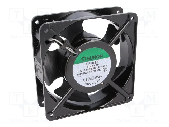 [105069] Fan 115V 120x38 S T 144m³/h 43dBA 20W