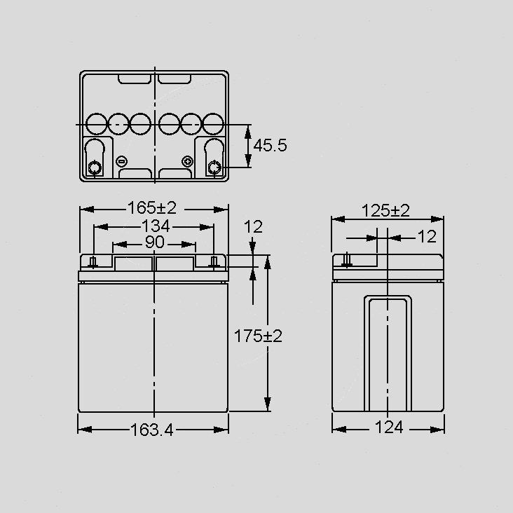 [106471] Lead-Acid Rech.Battery 12V/28Ah