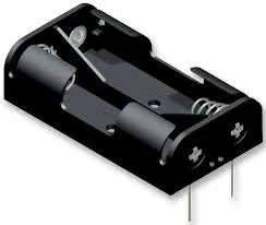 [106474] Batteriholder 2 x AA PC Pins