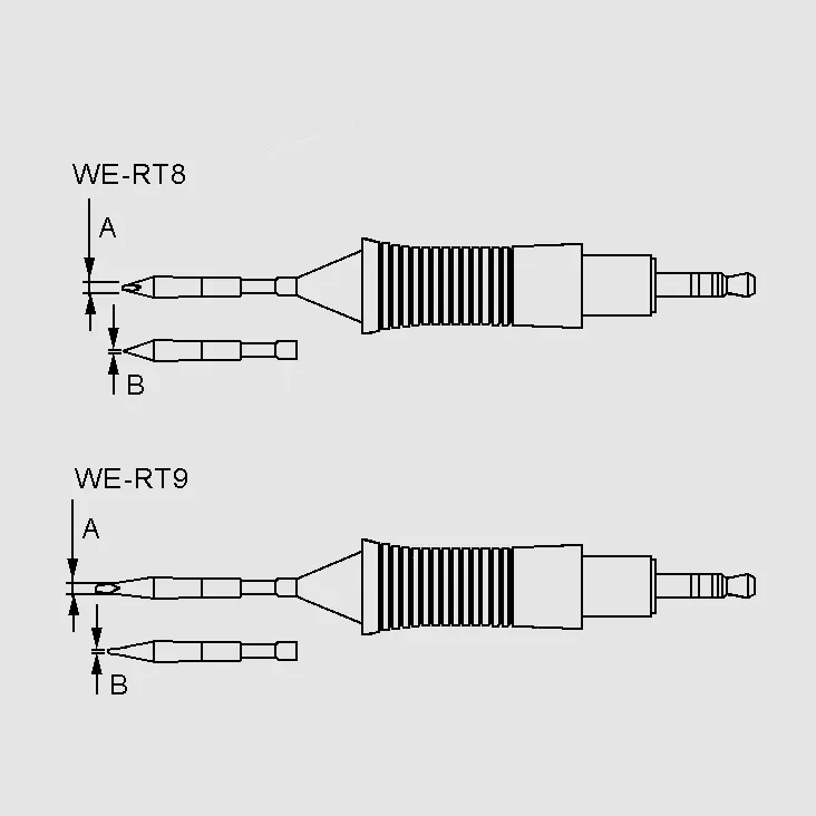 [106529] Chisel Shape, Straigh 0,8x0,4mm