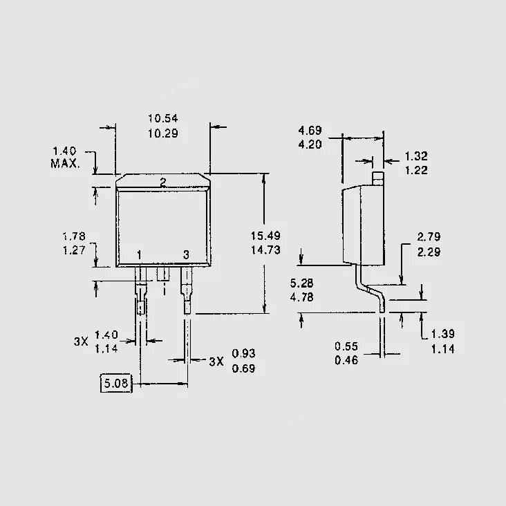 [106897] N-Ch 200V 62A 330W 0,026R D²Pak