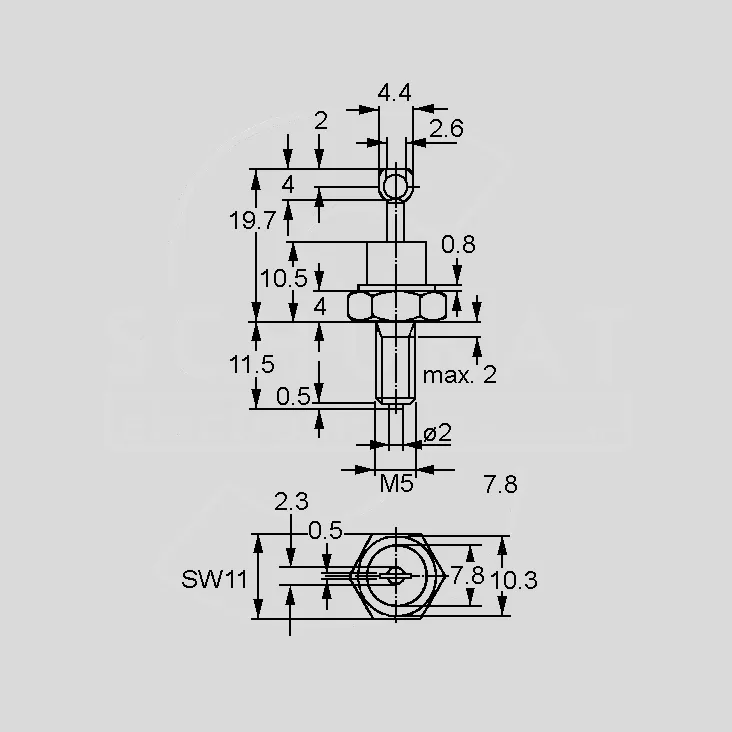 [107224] Avalanche Diode 1200V 25A DO203AA