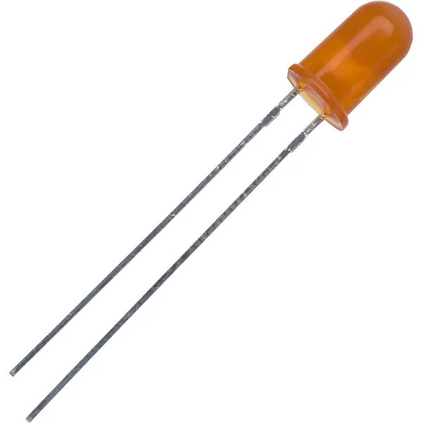 [107399] LED Diffuse Yellow 200mcd 30° 3mm
