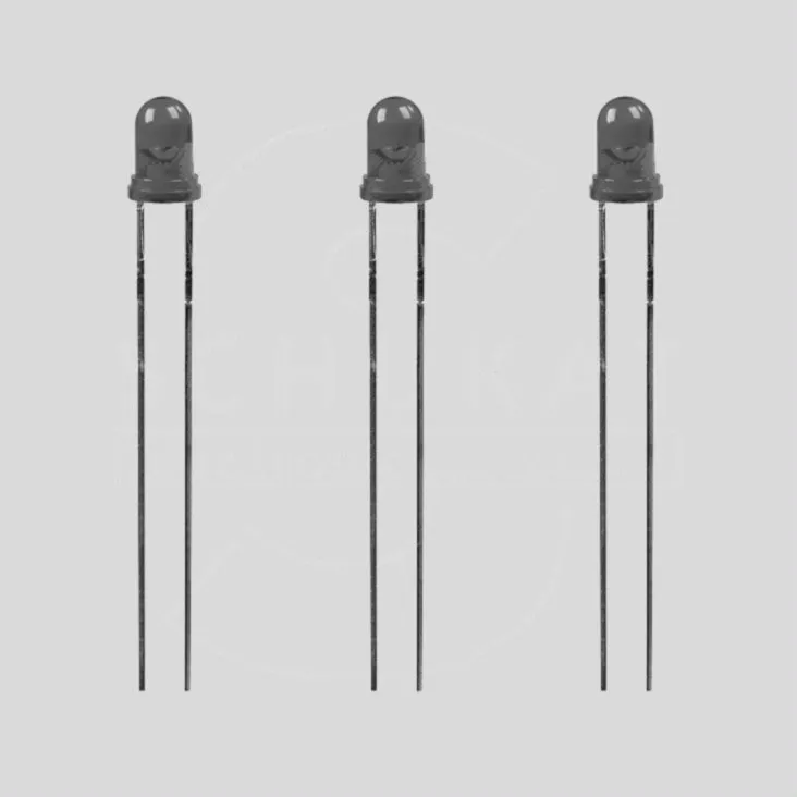 [107407] LED Transp Green 40mcd 45° 3mm