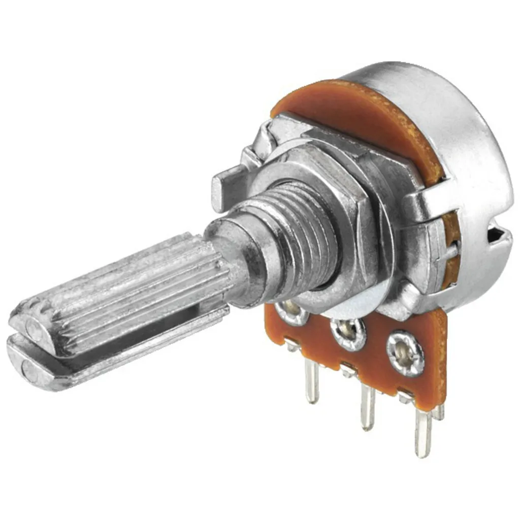[116560] Potentiometer LOGARITMISK Mono 100KOhm