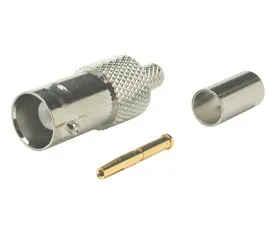[116846] Radiall BNC kabelstik female crimp 75 Ohm 6mm