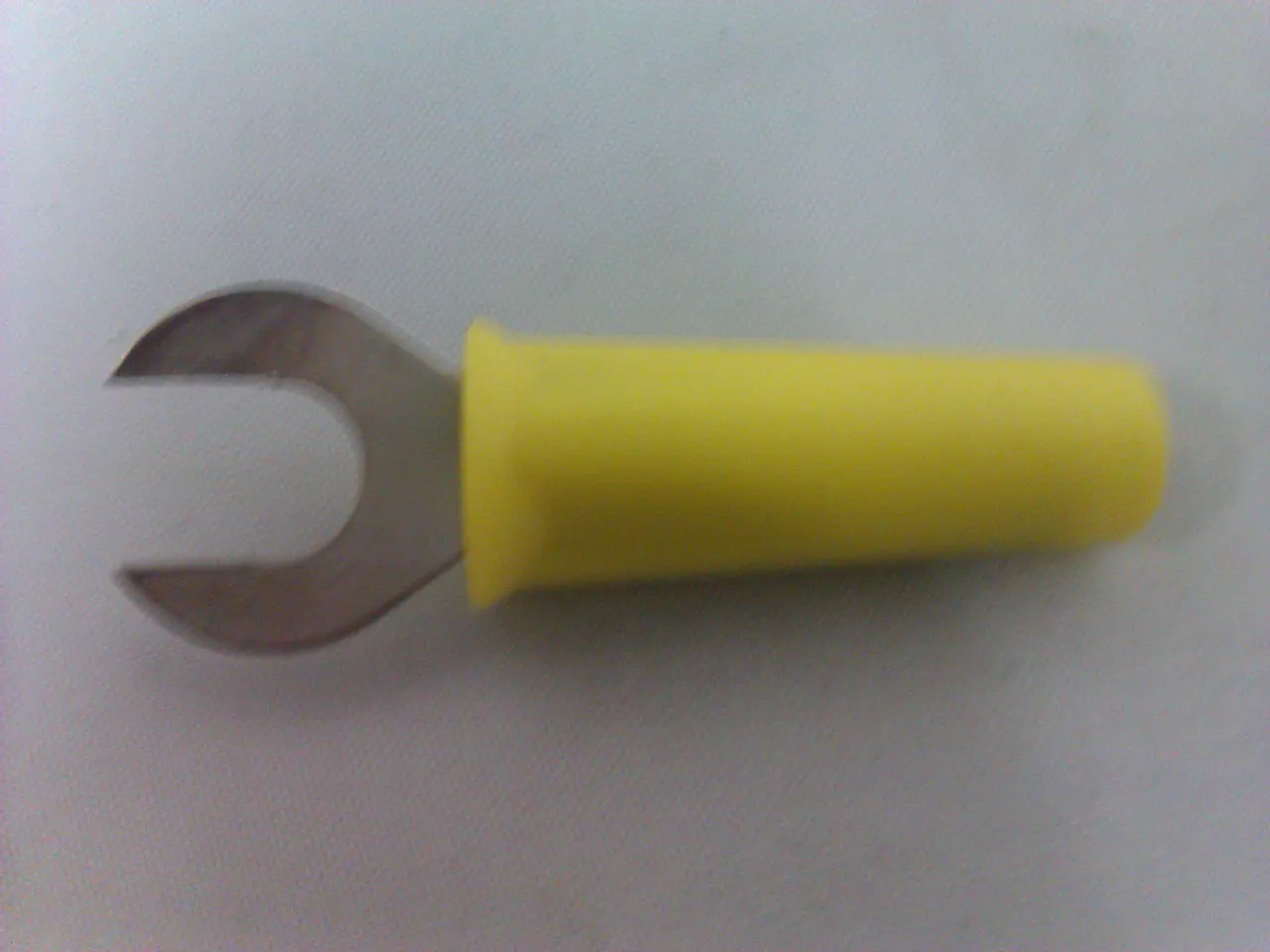 [116862] Gul Spadestik-adaptor 4mm