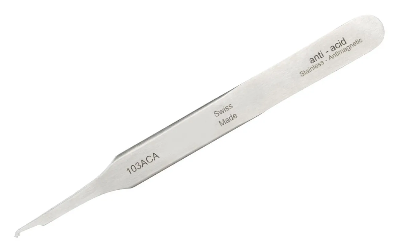 [117200] EREM Pincet for SMD, 115mm, rustfrit stål