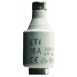 [117269] DIAZED-sikring 16 A DII, 0001.2025 DT2 500V 16A