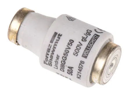 [117274] DIAZED-sikring 50A 500V DIII, 0001.2030 DT3