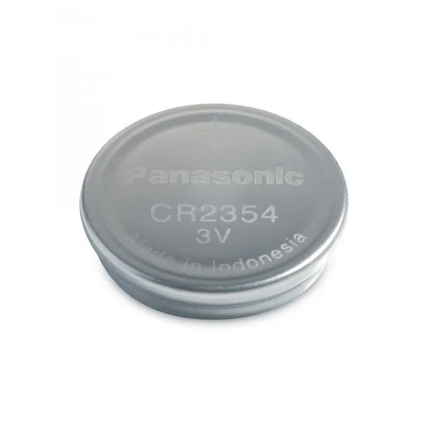 [117570] Lithium knapbatteri 23 x 5,4mm. 3V, 250mAh Panasonic