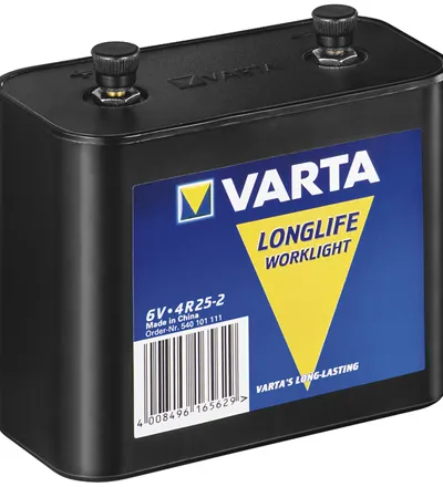 [117580] 4R25-2  135,5x127x73mm. 6V hegnsbatteri