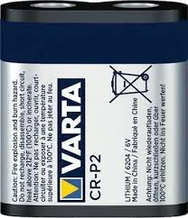 [117586] 6V Lithium batteri, 1600mAh, Varta CRP2