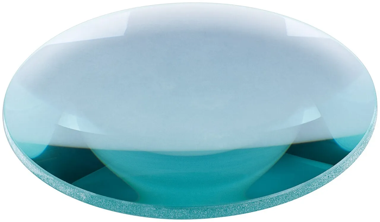 [117722] Linse til luplampe, glas, 5 dioptri, 100mm