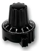 [117805] Dial, 10Turn, 22,8mm, for 4mm aksel.