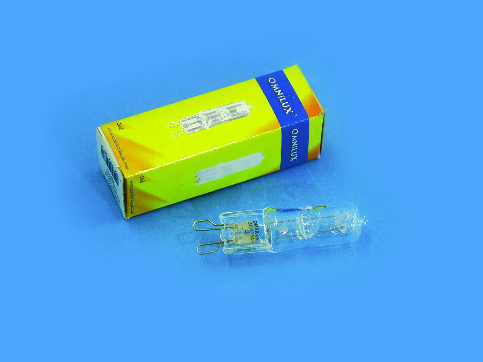 [118083] Halogenlampe G9 230V 75W KLAR