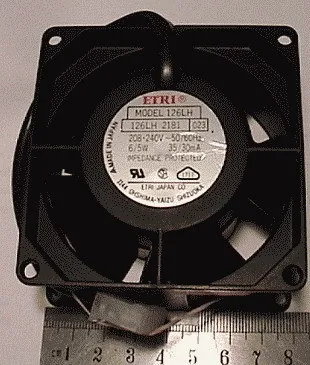 [118675] Fan 115V 80x25mm. 12/13W