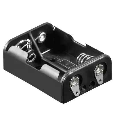 [119289] Batteriholder Lady (N) x2 Loddeøjer