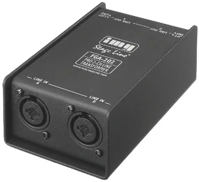 [120252] Stel skilletrafo XLR/jack