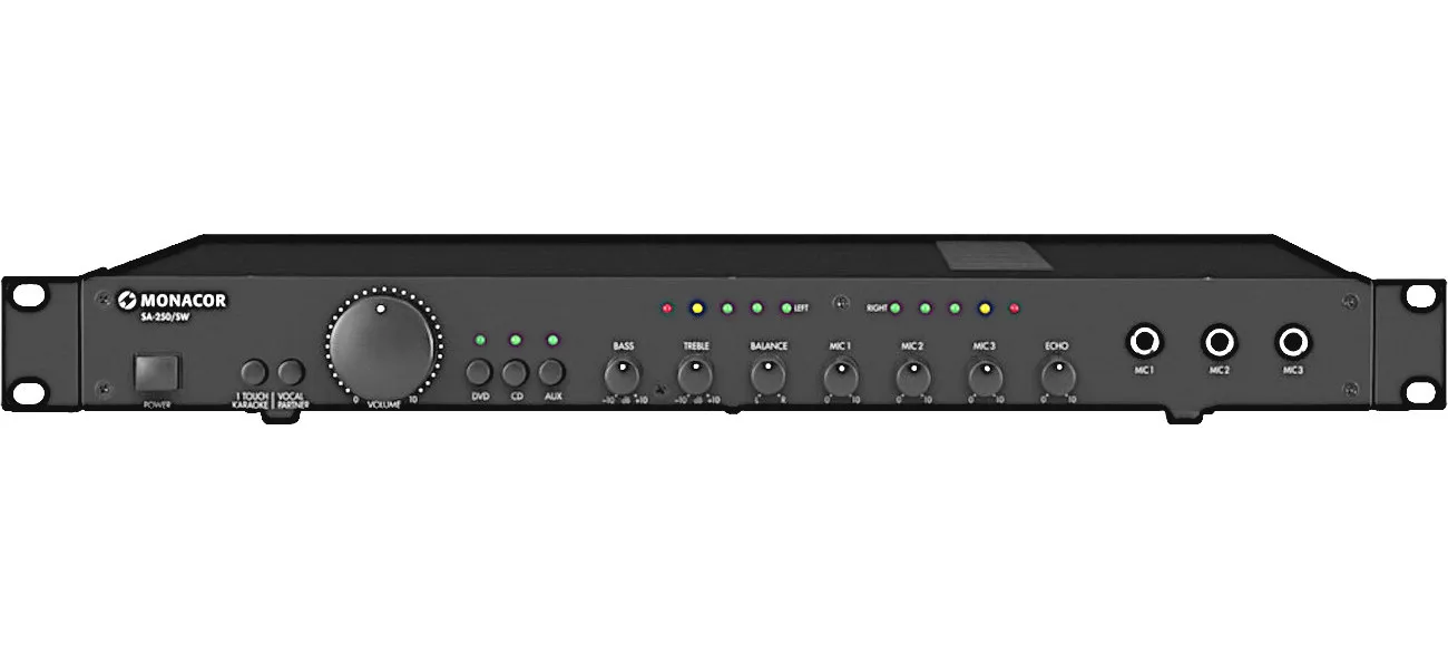 [120391] Forstærker Hi-Fi og Karaoke, 2 x 100W
