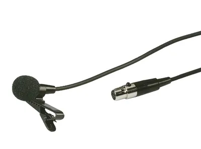 [120751] Knaphulsmikrofon 3-pol mini-XLR stik