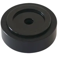 [120824] DYNAVOX Aluminiums fødder Ø=50x21mm. SÆT med 4 stk, SORT