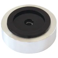 [120826] DYNAVOX Aluminiums fødder Ø=50x21mm. SÆT med 4 stk, SØLV