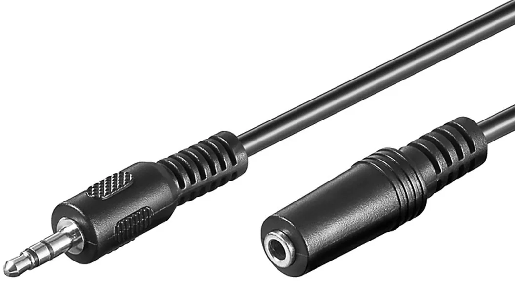 [120932] Minijack Stereo han / Mono hun, 1,5m