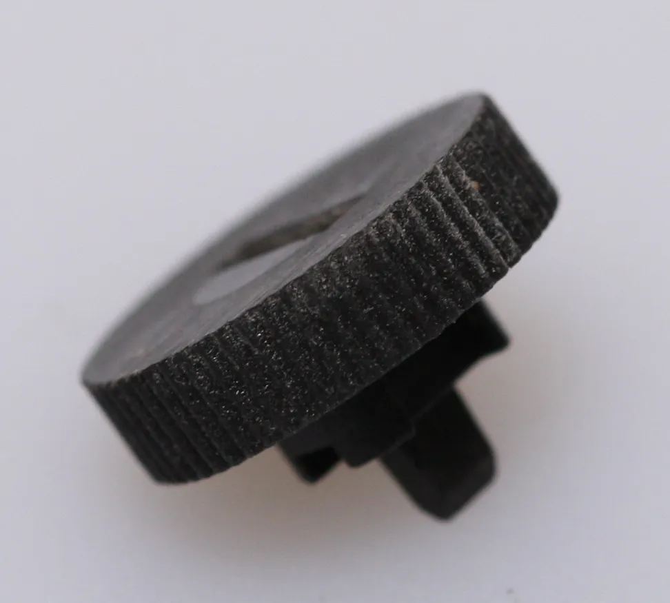 [120959] Thumbwheel CA9M Black 9,6mm
