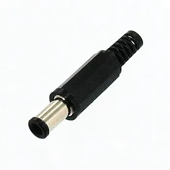 [121266] DC-stik Hun m. stift 1mm. 1,0/3,3/5,5/(5,0)mm.