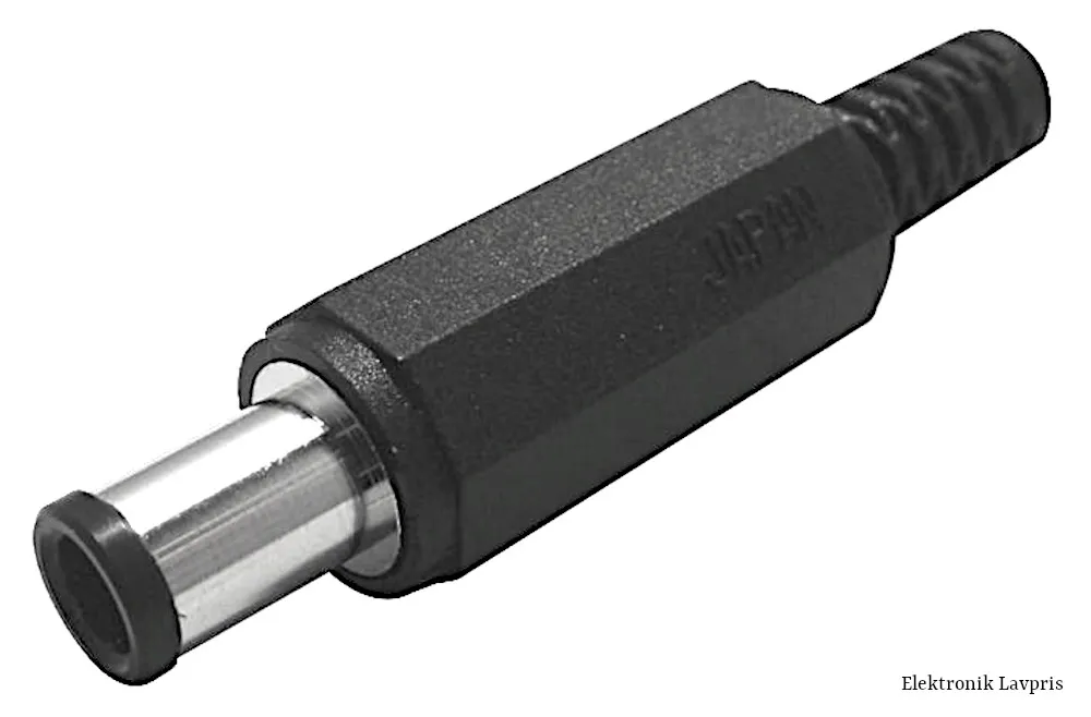 [121268] DC-stik Hun m. stift 1,4mm. 1,4/4,3/6,5/(6,0)mm.