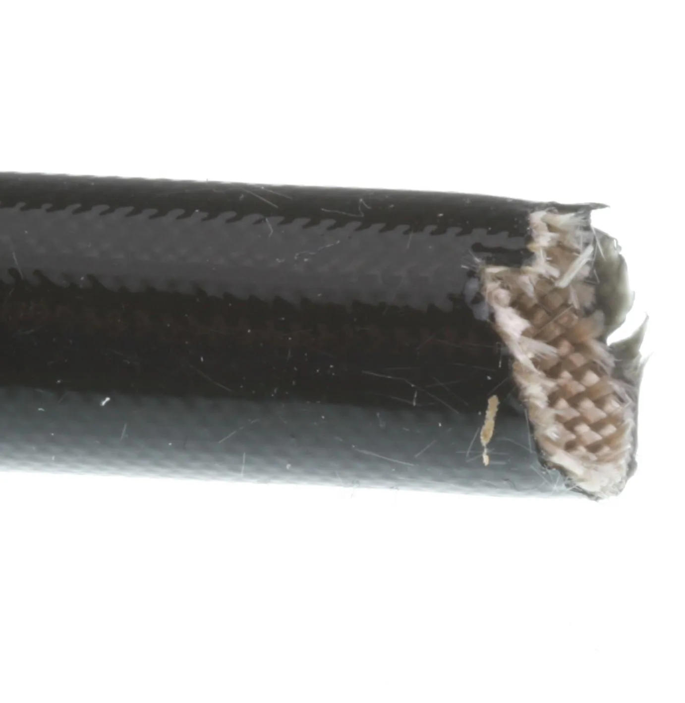 [121776] Isoleringsslange Glassilke/silikone 10mm Sort