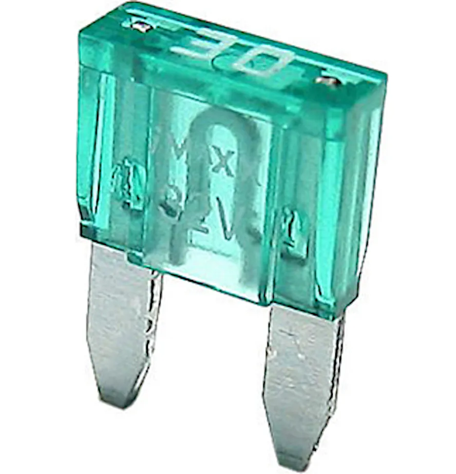 [121962] Automotive Fuse 30A 32V Grøn/Green