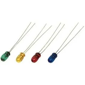 [122576] Glødelampe 12V 65mA Ø=3x8mm. BLÅ
