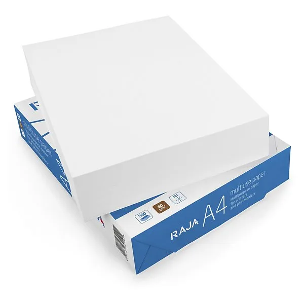 [122673] RAJA A4 kopipapir 80 gram, A4, 500 ark.