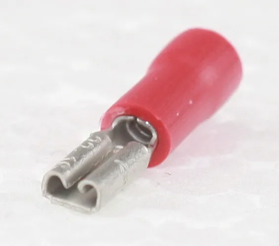 Spadestik rød 2,8 mm. HUN (for 0,5mm. spade) | B2C