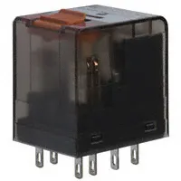 [122927] RELAY, 2xskifte PLUG-IN, 230VAC 12A