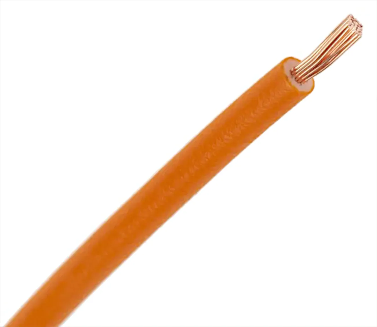 [122943] PVC-ledning H07V-K, 1,5mm², orange
