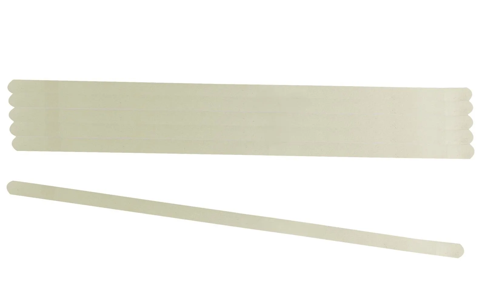 [126571] Skridsikre selvlysende strips, 20 x 600mm, 6 stk