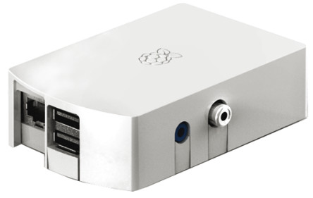 [126616] Raspberry Pi Type B Case, White