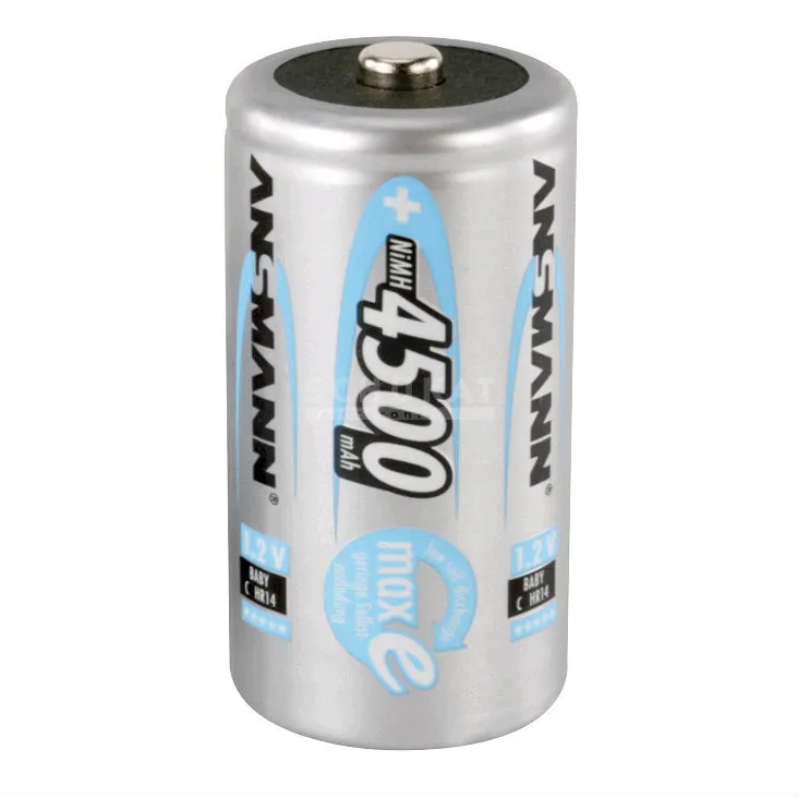 [126726] Genopladeligt NiMH Batteri, 4500mAh, 1,2V, C