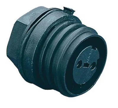 [126999] Front Panel Mounting Conn. Fem 2-Pole