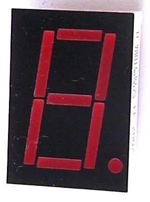 [127211] 7Seg 14,22mm CA Red