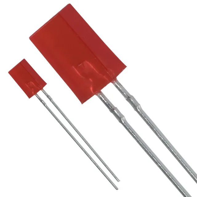 [127620] LED Diffuse RED 4mcd 110° 2,4x5mm