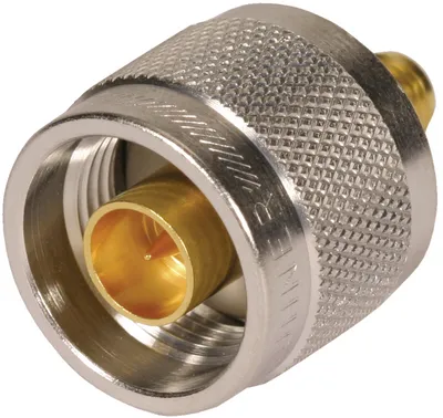 [128444] SMA HUN - N HAN gold plated adapter