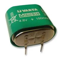 [128620] 4,8V 150mAh 26,8x15,2x24,8mm. med 3 printben