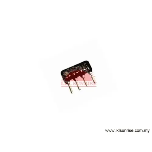 [129310] SIL-Resistor 2R/4P 100R