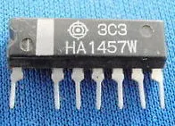 [129408] Low Noise Audio PreAmplifier SIP-7