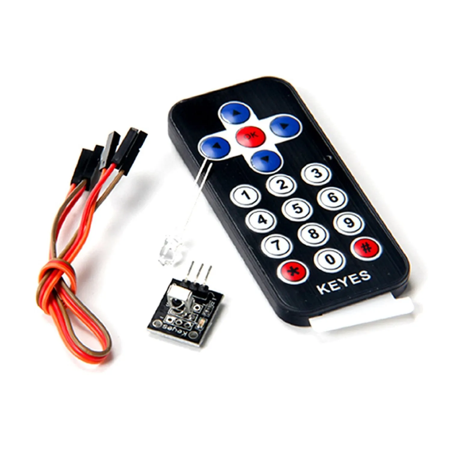 [129688] IR Receiver Module Wireless Remote Control Kit